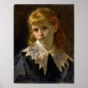 Poster Boldini - Retrato de Menina 1860