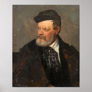 Poster Boldini - Retrato do Pai do Artista Antonio…