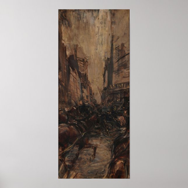 Poster Boldini - Via Di Parigi (Frente)