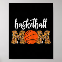 Boletim de basquetebol Mamãe Fofo Leopardo Bonito