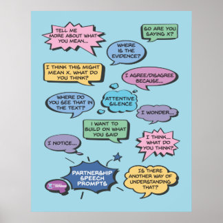 Poster Bolha de Fala 24x30