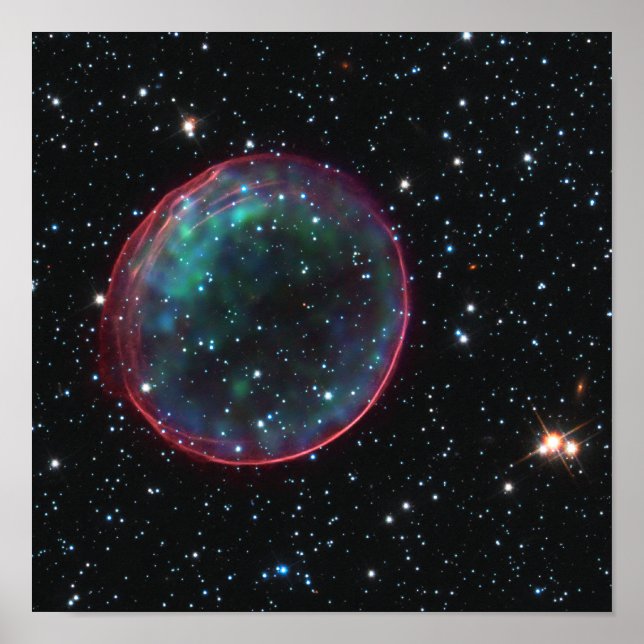 Poster Bolha Espacial (Frente)