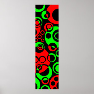 Poster Bolhas de abstrato 01