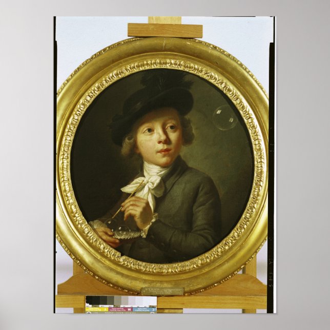 Poster Bolhas de sabão, 1784 (Frente)
