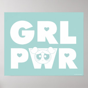 Poster Bolhas: Poder para Meninas