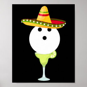 Poster Boliche Byll Com Cin De Esporte Sombrero E Margari