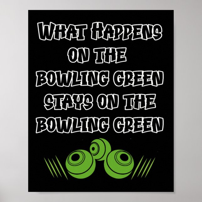 Poster Boliche de Gramado Engraçado  (Frente)