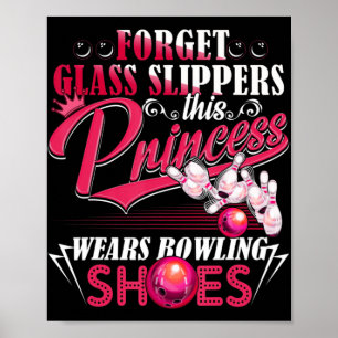 Poster Boliche Divertida Para Mulheres Meninas Crianças M