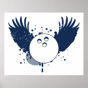 Pôster boliche hi-fi