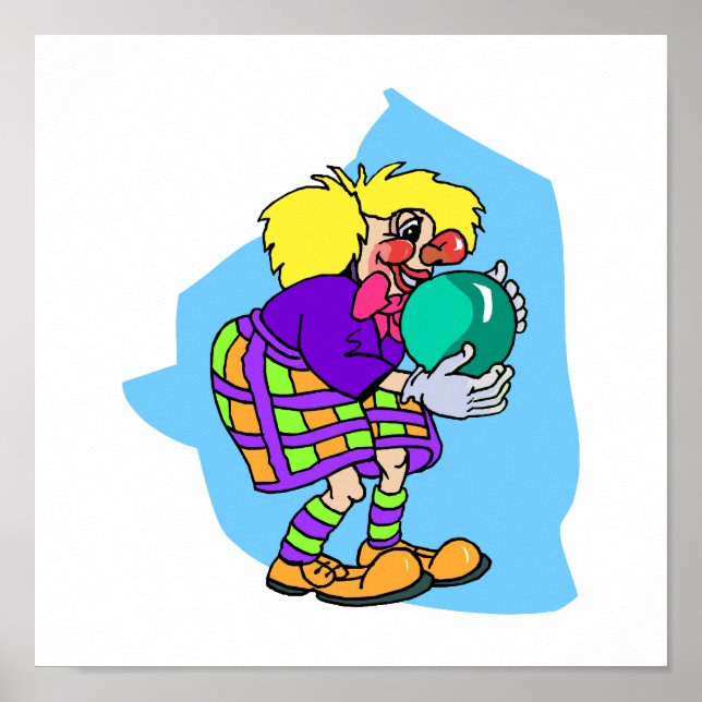 Pôster Boliche Palhaço (Frente)