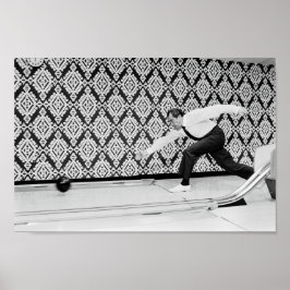 Poster Boliche Richard Nixon - 1971