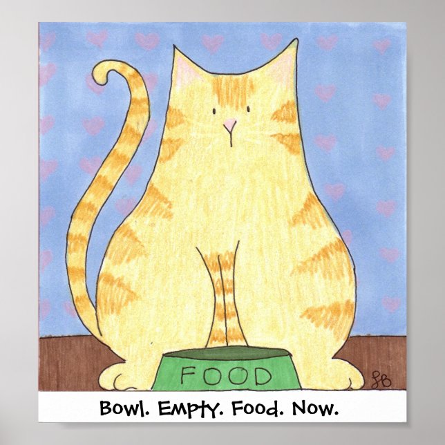 Pôster Boliche. Vazio. Comida. Agora. (Frente)