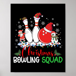 Poster Boliches de Natal Boliches de Luzes de Xmas na Pra