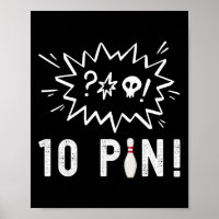 Boliches Engraçadas Odeio A Boliche De Dez Pinos