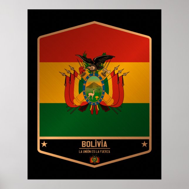 Poster Bolívia (Frente)