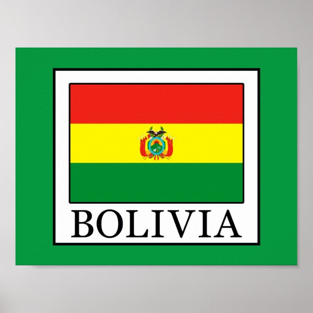 Pôster Bolívia (Frente)