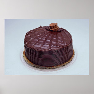 Poster Bolo de chocolate