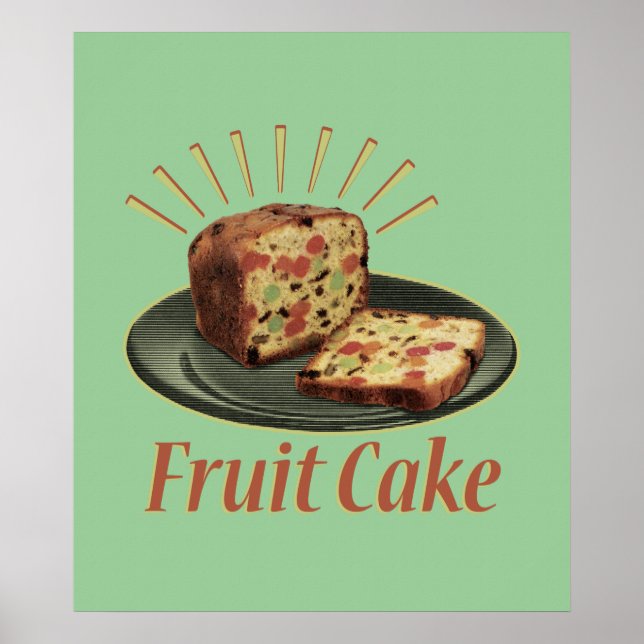 Poster Bolo de Fruta (Frente)