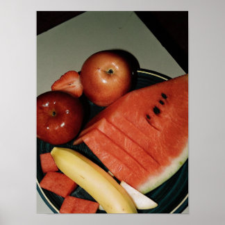 Poster Bolo de fruta