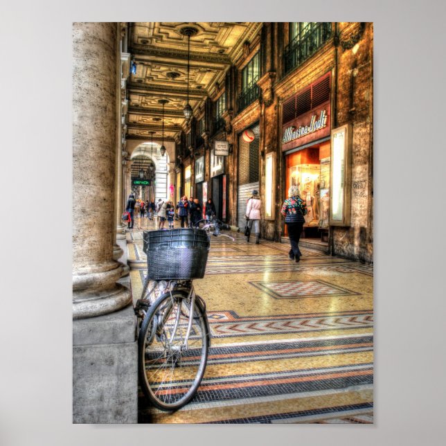 Pôster Bolonha, Itália (Frente)