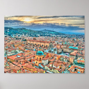 Pôster Bolonha, Itália (II)
