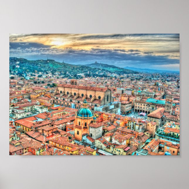 Pôster Bolonha, Itália (II) (Frente)