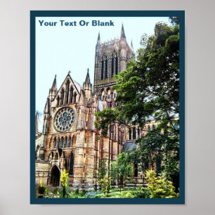 Poster Bolsa de compra da Catedral de Lincoln