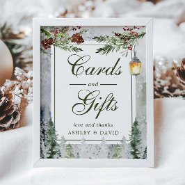 Poster Bolsas de Lanterna Russo de Inverno