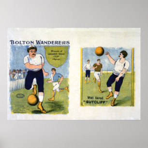 Pôster Bolton Wanderers FC, 1894