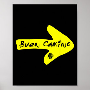 Poster Bom Caminho De Santiago Compostela Espanha São Tia