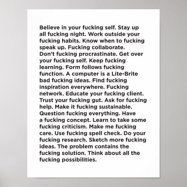 Poster Bom Conselho (Frente)