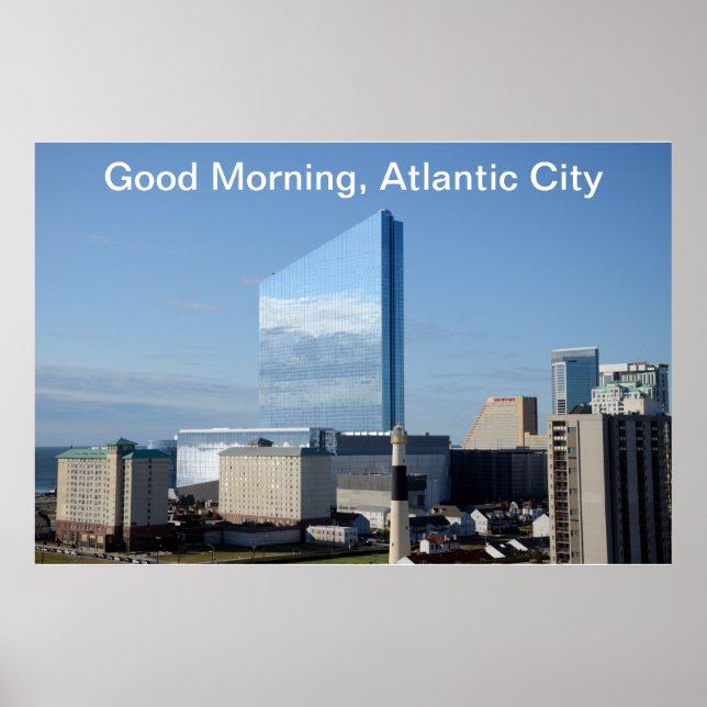 Pôster Bom dia, Atlantic City (Frente)