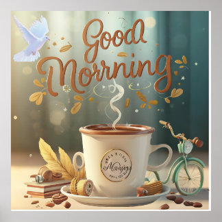 Poster Bom dia Wall Art