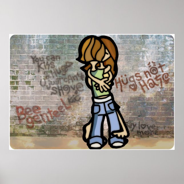 Poster bom grafite. (Frente)