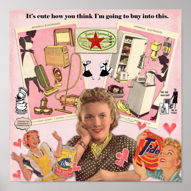 Poster Bom serviço doméstico (Frente)