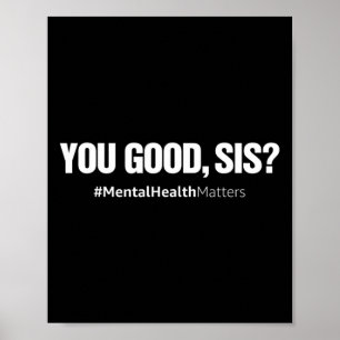 Poster Bom Sis Saúde Mental Conselheiro do Cérebro Humano