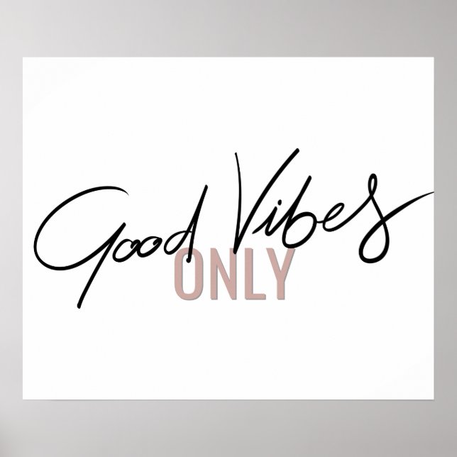 POSTER BOM VIBER SOMENTE (Frente)