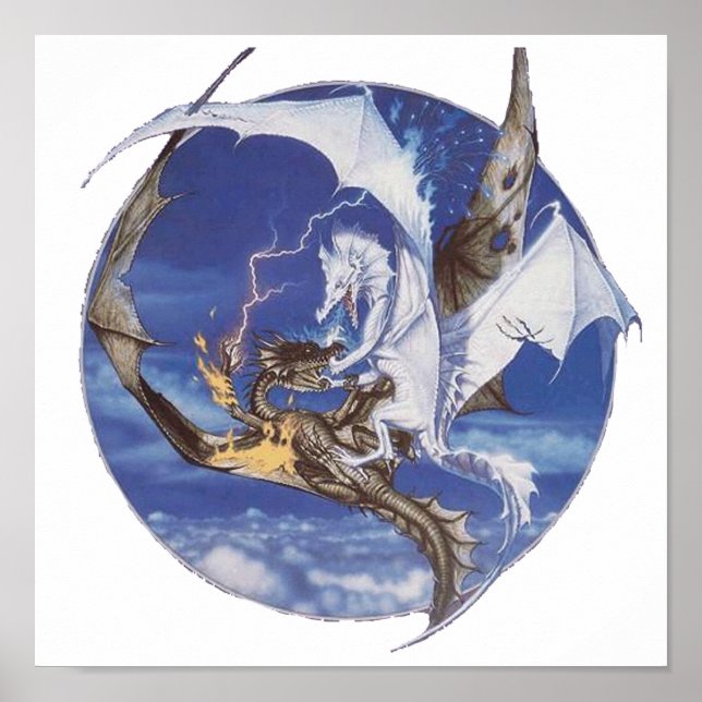 Pôster Bom vs Mau (Frente)