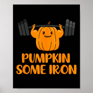 Poster Bomba De Ferro Diversão De Gym Halloween Lifend