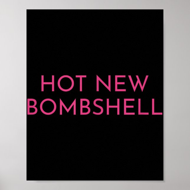 Poster Bomba Nova Quente (Frente)