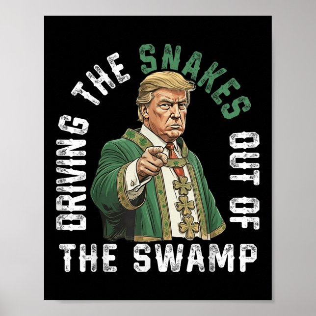 Poster Bomba Que Retira Os Cobras Do Pântano (Frente)