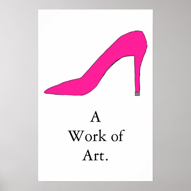 Poster Bomba Rosa Quente (Frente)