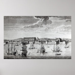 Pôster Bombaim na costa de Malabar