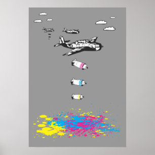 Pôster Bombardeamento