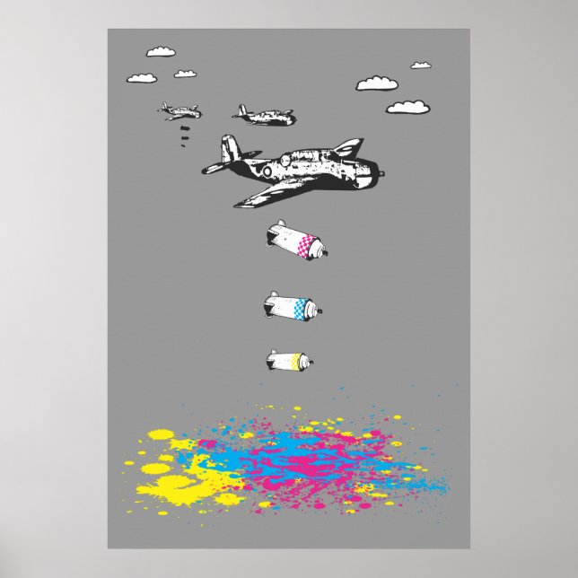 Pôster Bombardeio (Frente)