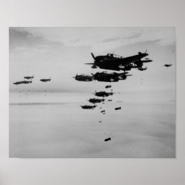 Pôster Bombardeio coreano