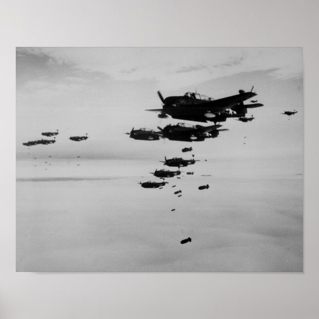 Pôster Bombardeio coreano (Frente)