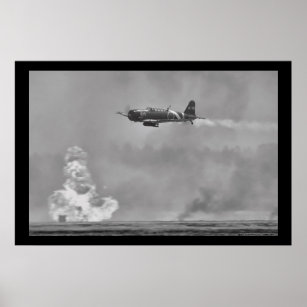 Poster Bombardeiro B5N Kate Torpedo