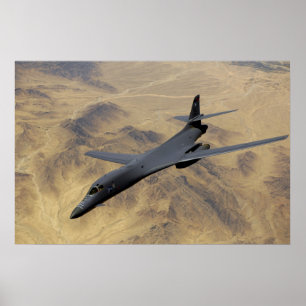 Pôster Bombardeiro de Rockwel B-1B