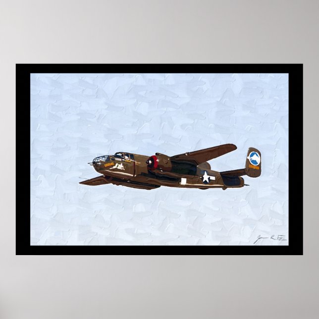 Poster Bombardeiro WII (Frente)